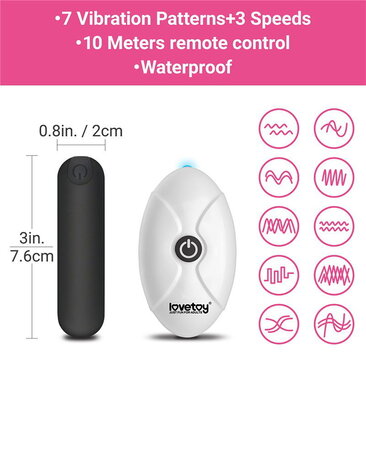 LoveToy Slut Panties - Draagbare vibrator met afstandsbediening