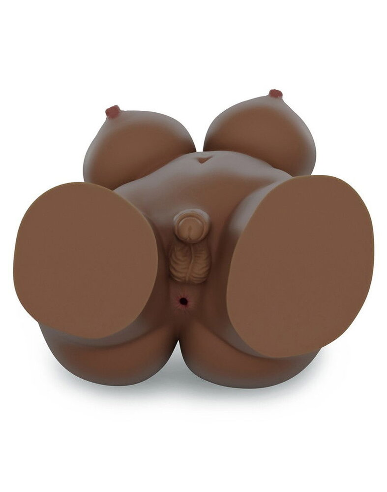 LoveToy Streetgirl's 8 - Masturbateur torse trans réaliste - Brun
