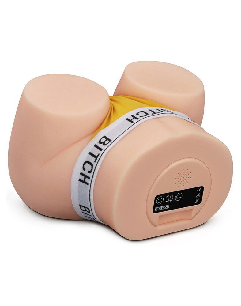 LoveToy Streetgirl's Sensation Pulse - Masturbateur réaliste avec succion et vibration - Chair