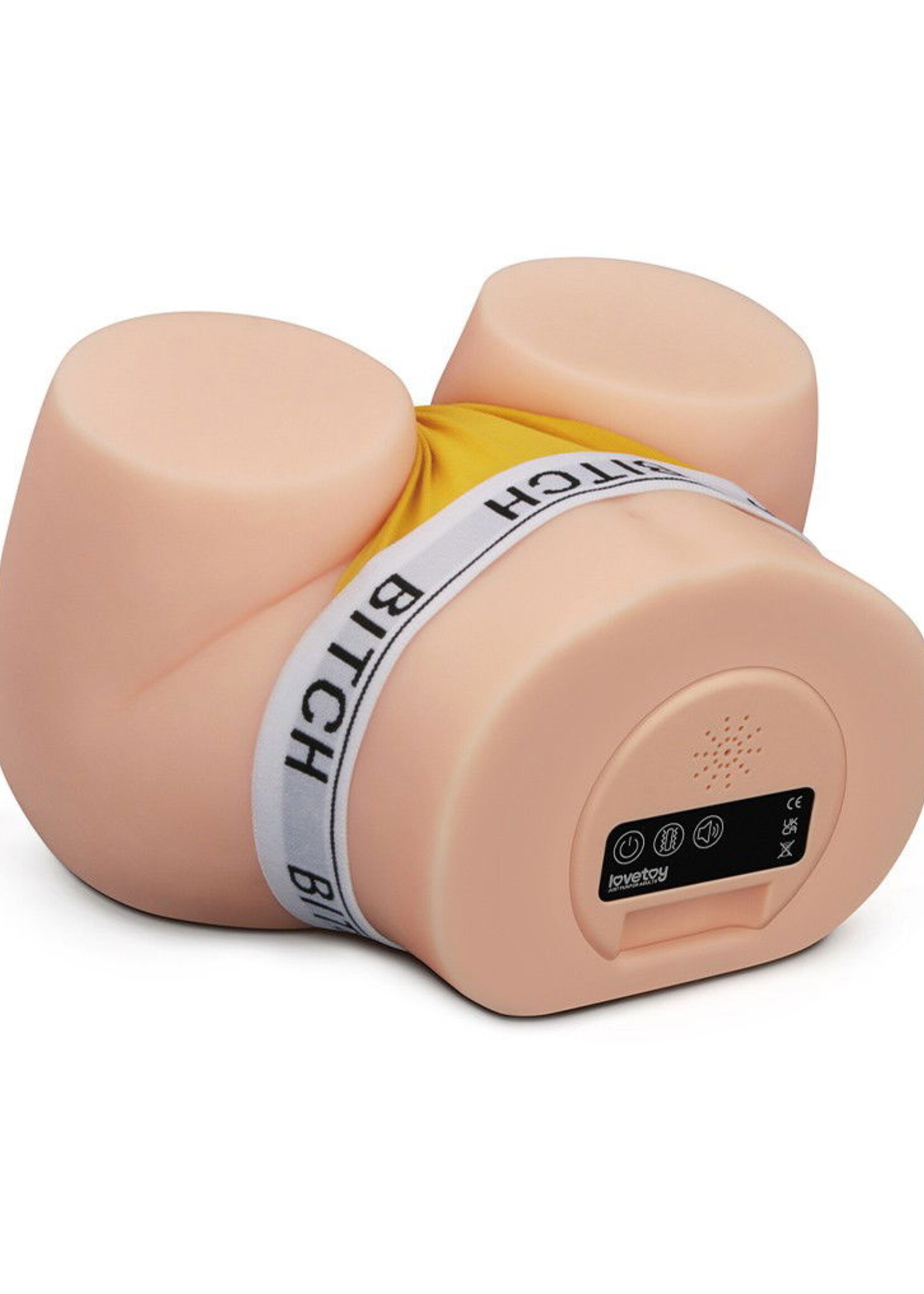 LoveToy Streetgirl's Sensation Pulse - Masturbateur réaliste avec succion et vibration - Chair