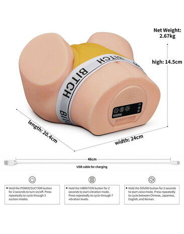 LoveToy Streetgirl's Sensation Pulse - Masturbator mit Saugfunktion LoveToy Streetgirl's Sensation Pulse - Masturbator mit Saugfunktion