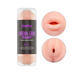 LoveToy Maagdelijke huid penetratie - Vagina en mond LoveToy Maagdelijke huid penetratie - Vagina en mond