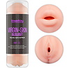 LoveToy LoveToy - Masturbateur double face en peau vierge - Vagin et bouche LoveToy LoveToy - Masturbateur double face en peau vierge - Vagin et bouche