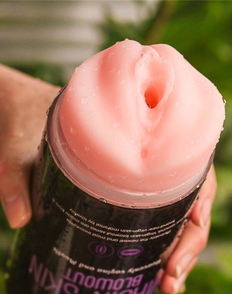 LoveToy Maagdelijke huid blazen - Vagina en mond - Zakvagina