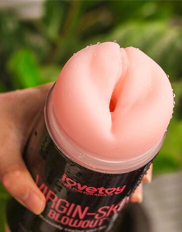LoveToy Maagdelijke huid - Vagina en anus - Pocket Pussy LoveToy Maagdelijke huid - Vagina en anus - Pocket Pussy - 9