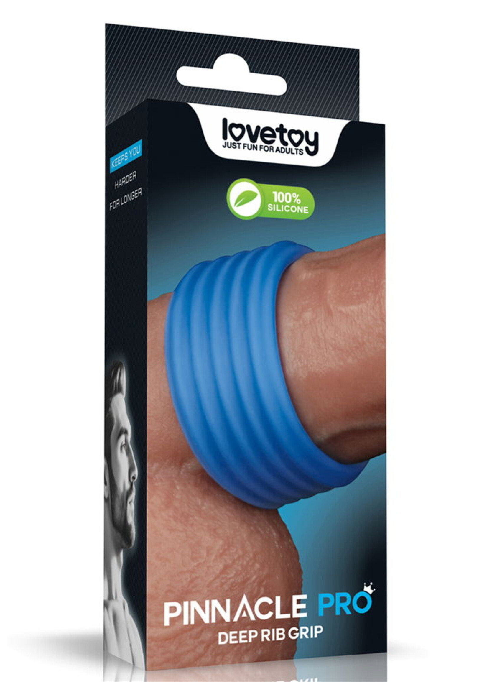 LoveToy Pinnacle Pro - penisring Ø 3,5 cm