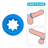 LoveToy LoveToy - Pinnacle Pro - Ridge Bump Stretcher - Blau LoveToy LoveToy - Pinnacle Pro - Ridge Bump Stretcher - Blau