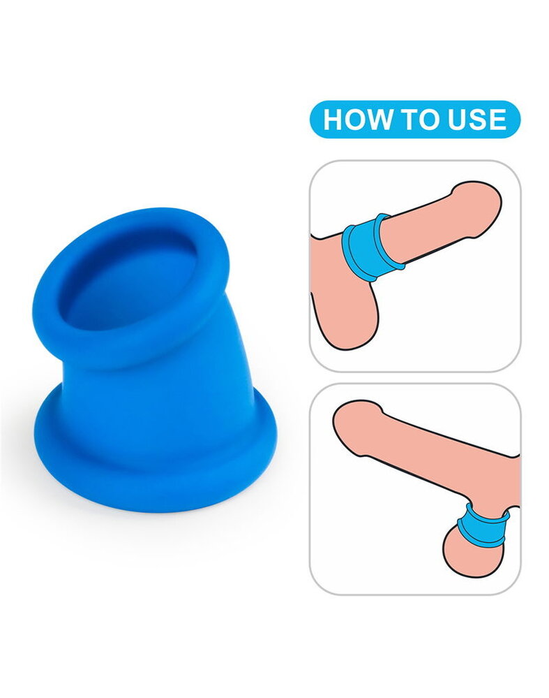 LoveToy Pinnacle Pro - Étireur conique - Bleu