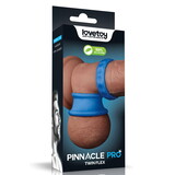 LoveToy Pinnacle Pro - Twin Flex Stretcher - Blauw