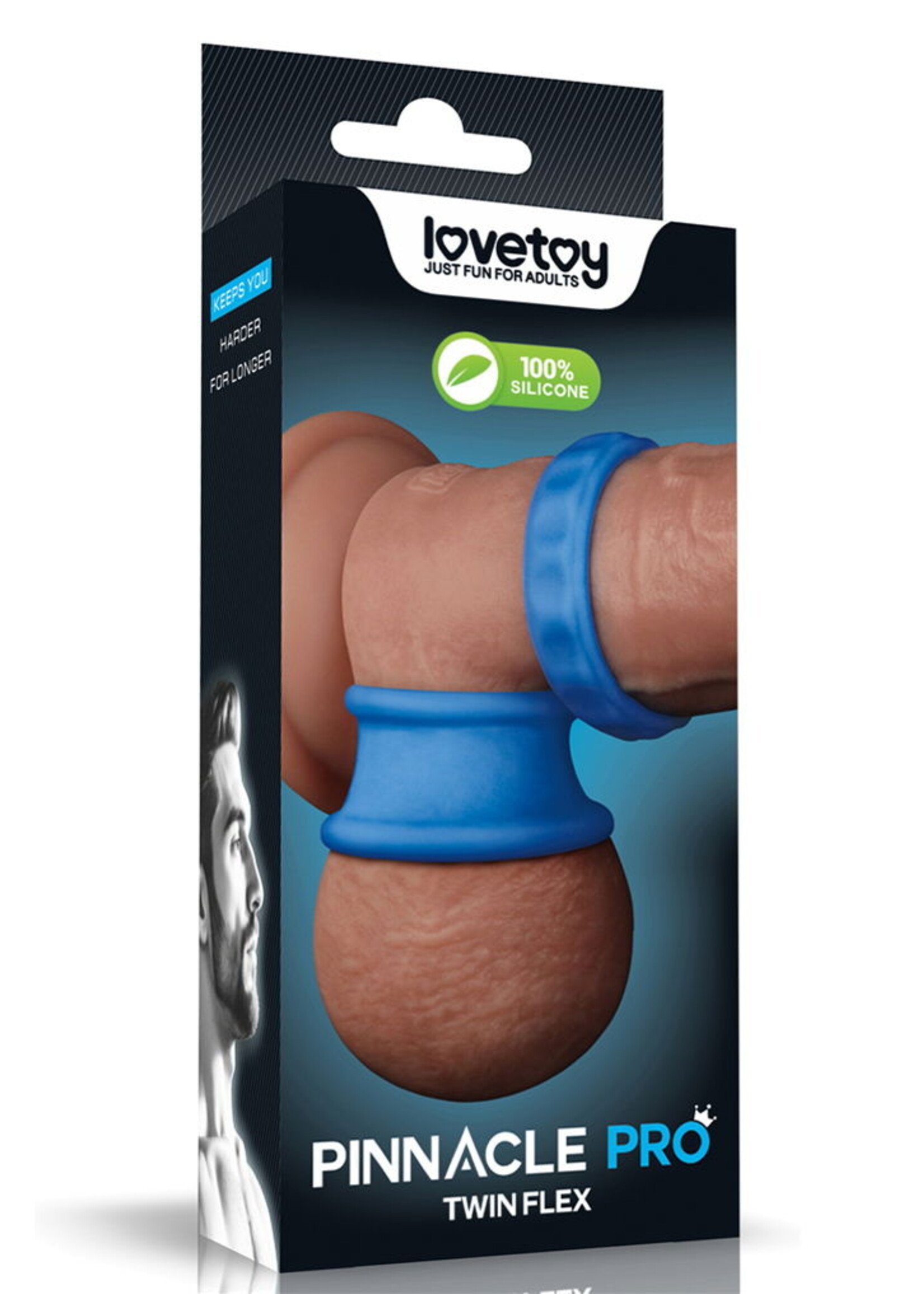 LoveToy Pinnacle Pro - penisring Ø 2,6-3,2 cm
