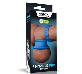 LoveToy Pinnacle Pro - Twin Flex Stretcher - Blauw