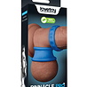 LoveToy Pinnacle Pro - Étireur Twin Flex - Bleu LoveToy Pinnacle Pro - Étireur Twin Flex - Bleu