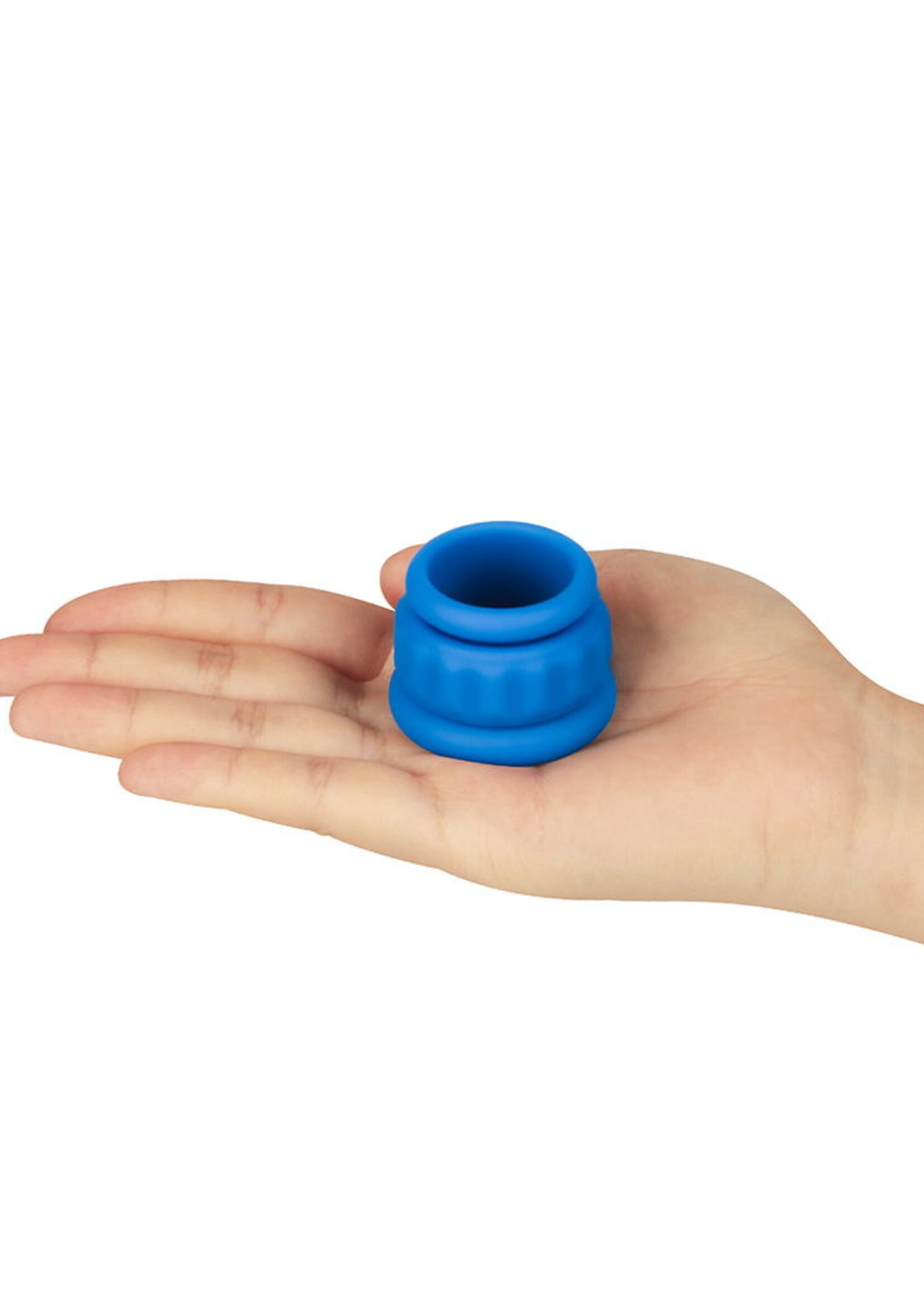 LoveToy Pinnacle Pro - Étireur Twin Flex - Bleu