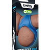 LoveToy Pinnacle Pro - Manchon rehausseur Trio Grip - Bleu