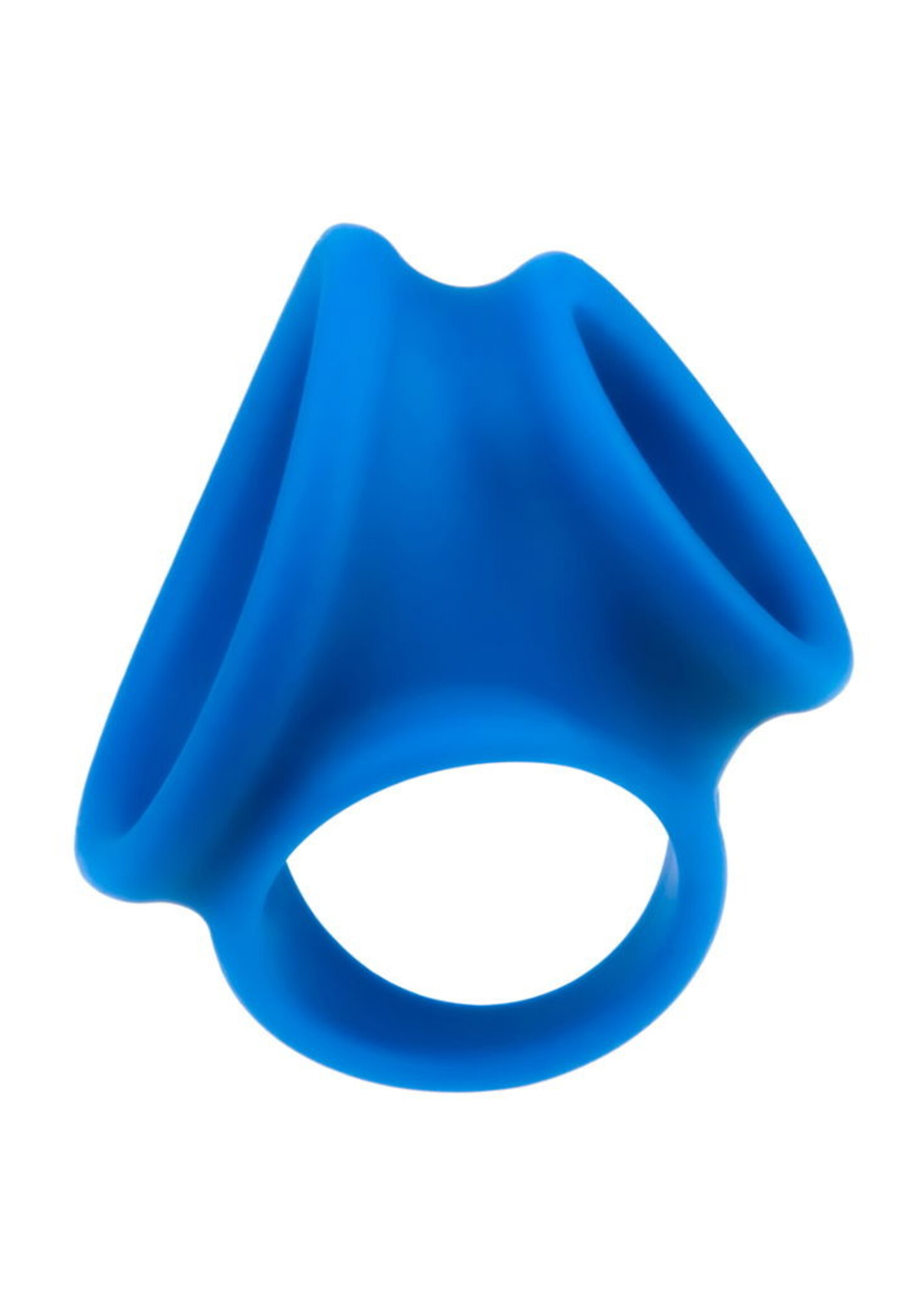 LoveToy Pinnacle Pro - Manchon rehausseur Trio Grip - Bleu