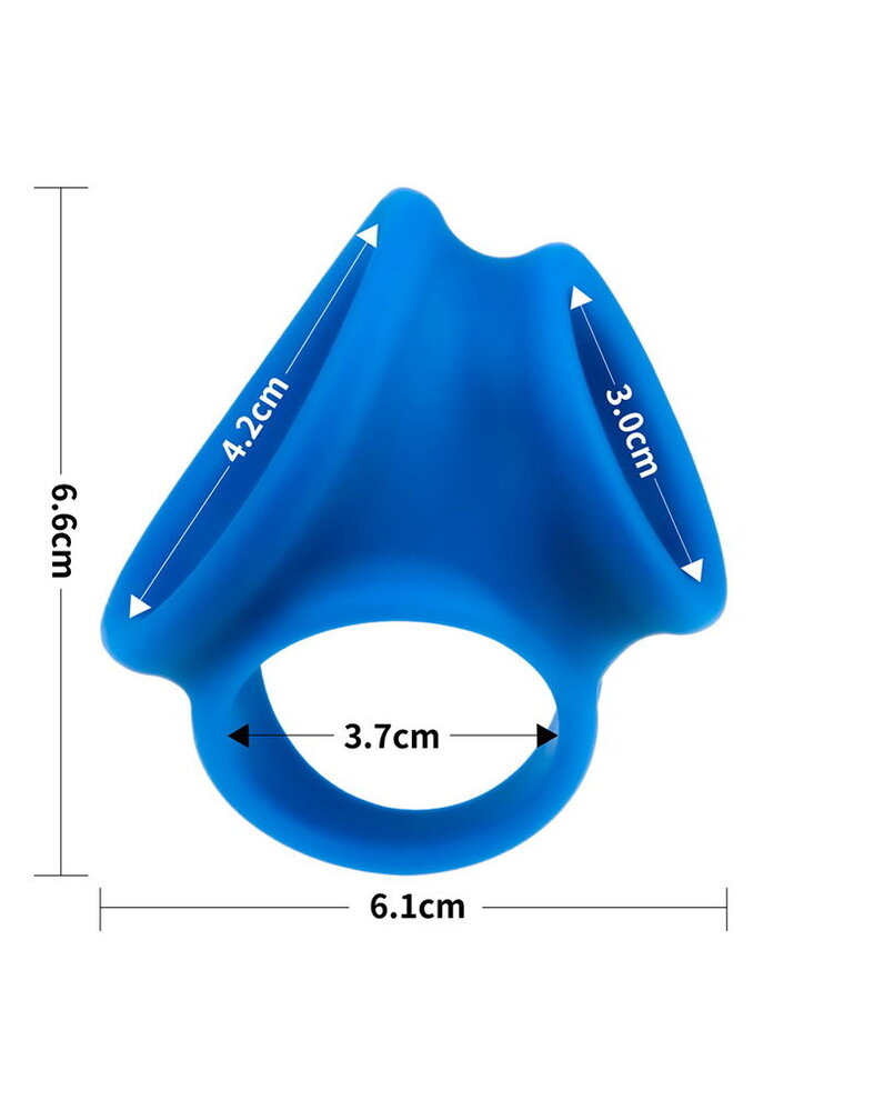 LoveToy Pinnacle Pro drievoudige handgreep - penisring Ø 3 / 3,7 / 4,2 cm LoveToy Pinnacle Pro drievoudige handgreep - penisring Ø 3 / 3,7 / 4,2 cm