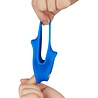 LoveToy LoveToy - Pinnacle Pro - Manchon rehausseur Trio Grip - Bleu LoveToy LoveToy - Pinnacle Pro - Manchon rehausseur Trio Grip - Bleu