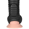 LoveToy LoveToy - Wave Knights Ring - Vibrierende Penis- und Hodensackhülle (Ø 2,8 cm) - Schwarz LoveToy LoveToy - Wave Knights Ring - Vibrierende Penis- und Hodensackhülle (Ø 2,8 cm) - Schwarz