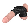 LoveToy LoveToy - Wave Knights Ring - Vibrierende Penis- und Hodensackhülle (Ø 2,8 cm) - Schwarz LoveToy LoveToy - Wave Knights Ring - Vibrierende Penis- und Hodensackhülle (Ø 2,8 cm) - Schwarz
