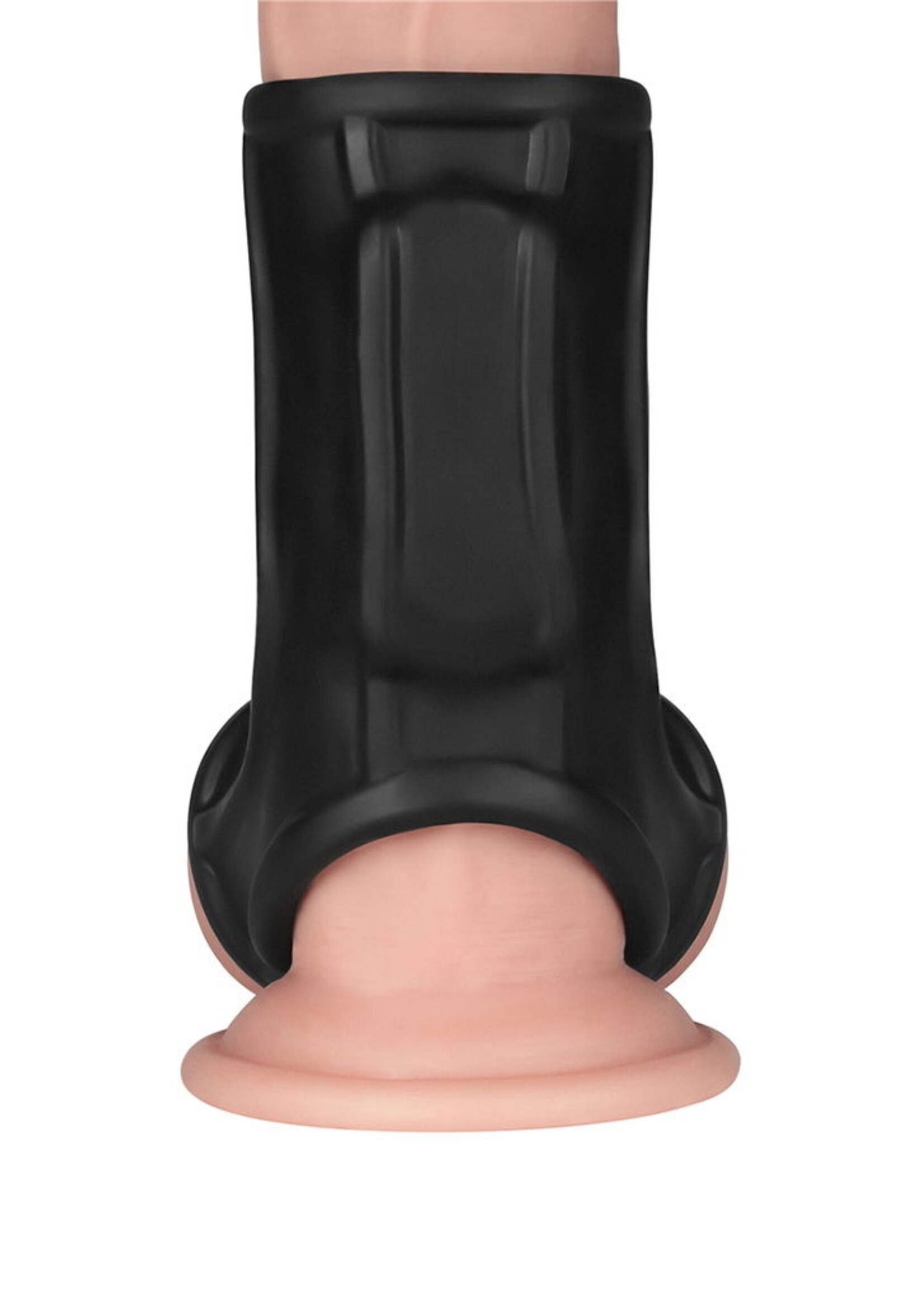 LoveToy Ridge Knights Ring - Vibrerende penisring (dubbele ring)