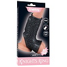 LoveToy LoveToy - Drip Knights Ring - Vibrierende Penis- und Hodensackhülle (Ø 2,8 cm) - Schwarz LoveToy LoveToy - Drip Knights Ring - Vibrierende Penis- und Hodensackhülle (Ø 2,8 cm) - Schwarz