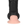 LoveToy LoveToy - Drip Knights Ring - Vibrating Penis And Scrotum Sleeve (Ø 2.8 cm) - Black LoveToy LoveToy - Drip Knights Ring - Vibrating Penis And Scrotum Sleeve (Ø 2.8 cm) - Black