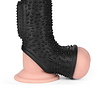 LoveToy LoveToy - Drip Knights Ring - Vibrating Penis And Scrotum Sleeve (Ø 2.8 cm) - Black LoveToy LoveToy - Drip Knights Ring - Vibrating Penis And Scrotum Sleeve (Ø 2.8 cm) - Black