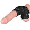 LoveToy LoveToy - Drip Knights Ring - Vibrating Penis And Scrotum Sleeve (Ø 2.8 cm) - Black LoveToy LoveToy - Drip Knights Ring - Vibrating Penis And Scrotum Sleeve (Ø 2.8 cm) - Black