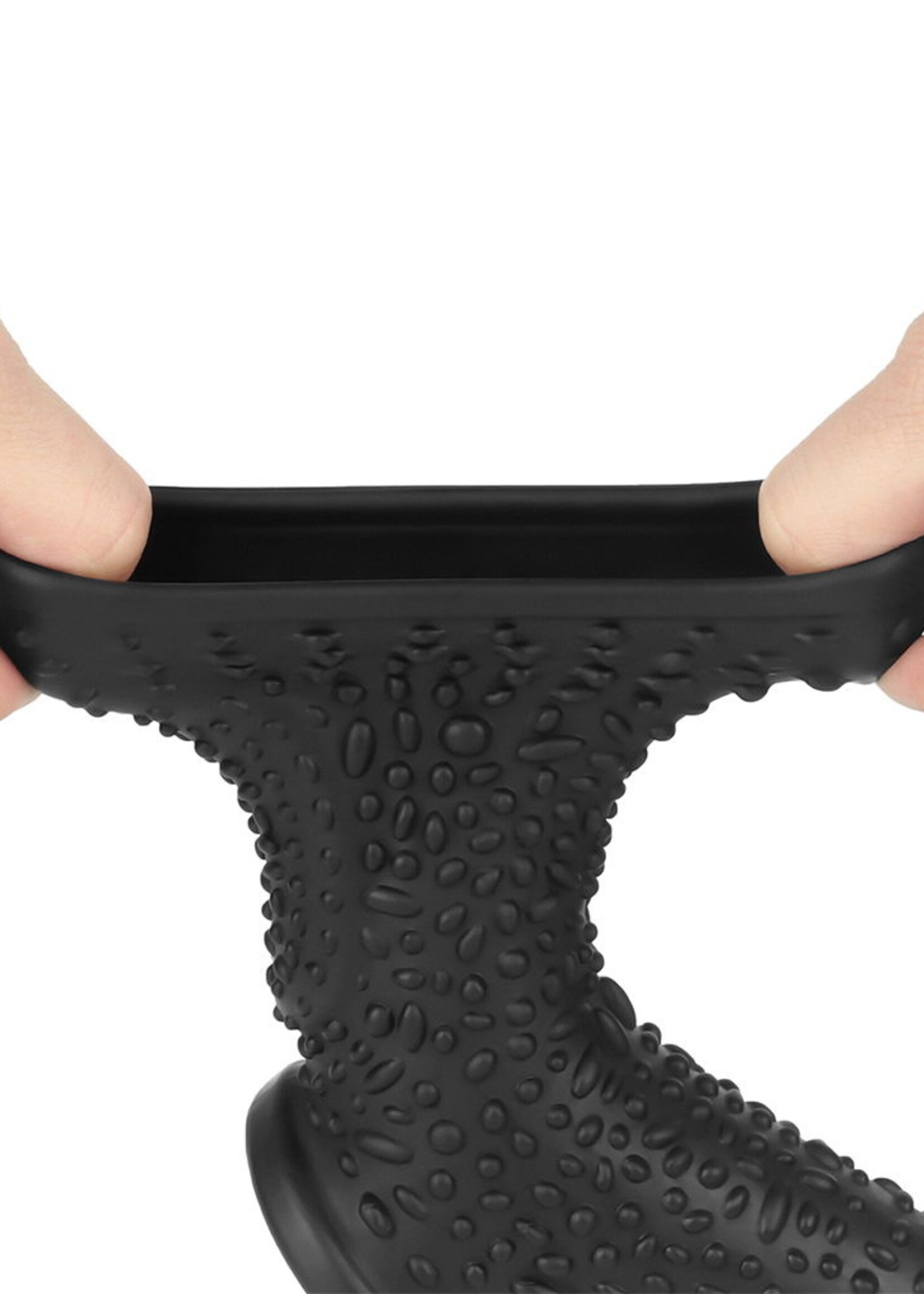 LoveToy Drip Knights Ring - Vibrerende penisring (dubbele ring)