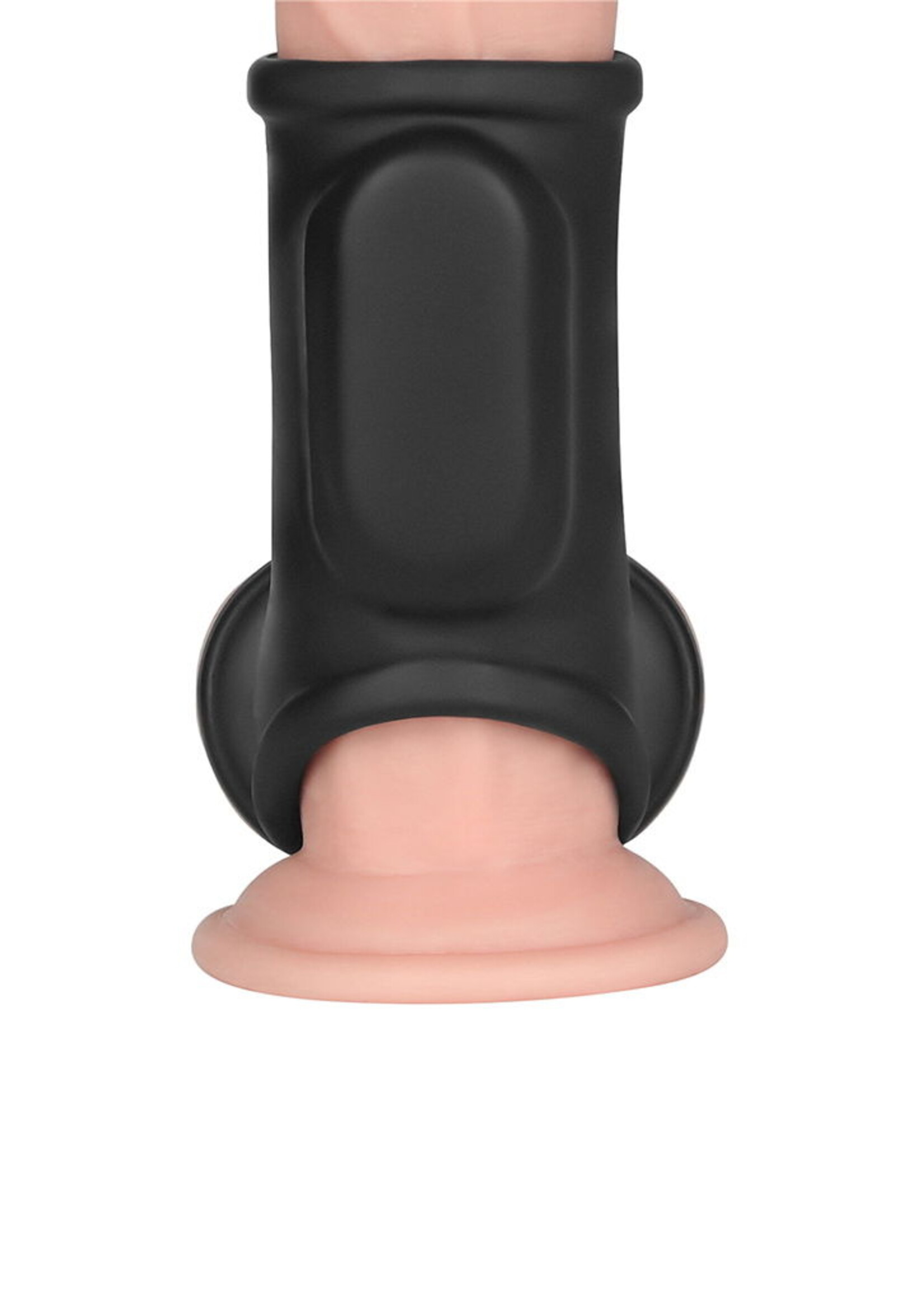 LoveToy Seidenritterring - Vibrierender Penisring (Doppelring)
