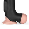 LoveToy LoveToy - Silk Knights Ring - Vibrierende Penis- und Hodensackhülle (Ø 2,8 cm) - Schwarz LoveToy LoveToy - Silk Knights Ring - Vibrierende Penis- und Hodensackhülle (Ø 2,8 cm) - Schwarz