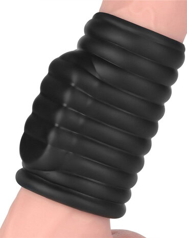 LoveToy Wellenritter-Ring - Vibrierender Penisring (Einzelring)