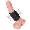 LoveToy LoveToy - Wave Knights Ring - Vibrating Penis Sleeve (Ø 3.7 cm) - Black LoveToy LoveToy - Wave Knights Ring - Vibrating Penis Sleeve (Ø 3.7 cm) - Black