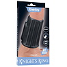 LoveToy LoveToy - Ridge Knights Ring - Vibrating Penis Sleeve (Ø 3.7 cm) - Black LoveToy LoveToy - Ridge Knights Ring - Vibrating Penis Sleeve (Ø 3.7 cm) - Black