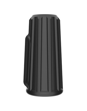 LoveToy Ridge Knights Ring - Manchon vibrant pour pénis (Ø 3,7 cm) - Noir