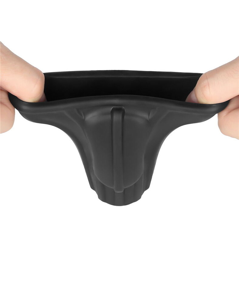 LoveToy Ridge Knights Ring - penisring Ø3,6 cm met vibratie LoveToy Ridge Knights Ring - penisring Ø3,6 cm met vibratie