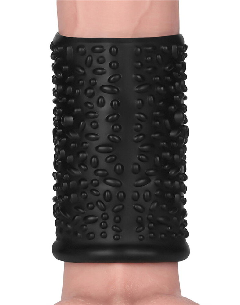 LoveToy LoveToy - Drip Knights Ring - Vibrating Penis Sleeve (Ø 3.7 cm) - Black LoveToy LoveToy - Drip Knights Ring - Vibrating Penis Sleeve (Ø 3.7 cm) - Black