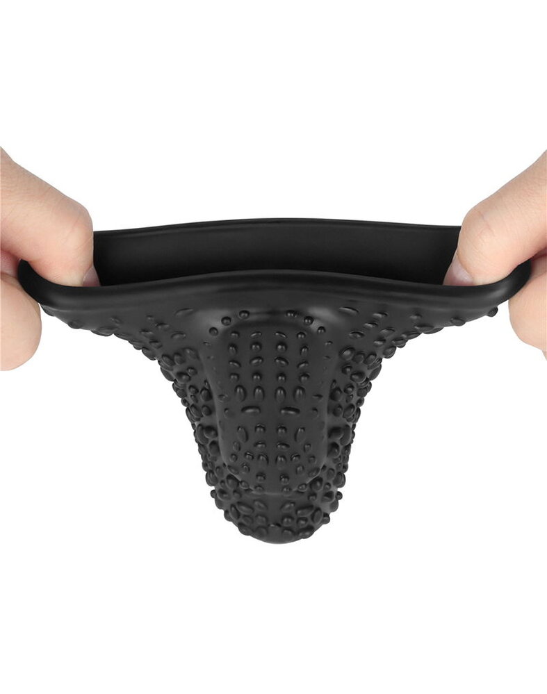 LoveToy LoveToy - Drip Knights Ring - Vibrating Penis Sleeve (Ø 3.7 cm) - Black LoveToy LoveToy - Drip Knights Ring - Vibrating Penis Sleeve (Ø 3.7 cm) - Black