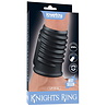 LoveToy LoveToy - Spiral Knights Ring - Manchon vibrant pour pénis (Ø 3,6 cm) - Noir LoveToy LoveToy - Spiral Knights Ring - Manchon vibrant pour pénis (Ø 3,6 cm) - Noir