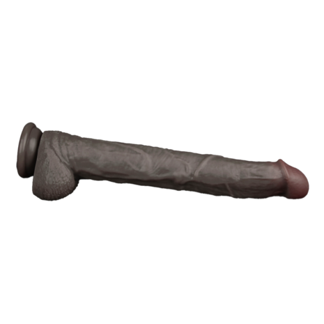LoveToy Naturschwanz - Realistischer Dildo 37,5 cm Ø6 cm, biegsam