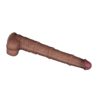 LoveToy Natuurlijke penis - Realistische dildo 40,5 cm Ø5,7 cm, flexibel