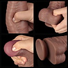 LoveToy Natuurlijke penis - Realistische dildo 40,5 cm Ø5,7 cm, flexibel
