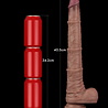 LoveToy Naturschwanz - Realistischer Dildo 40,5 cm Ø5,7 cm, biegsam