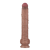 LoveToy Nature Cock - Pénis double couche pliable XXL 14,5" - Nude