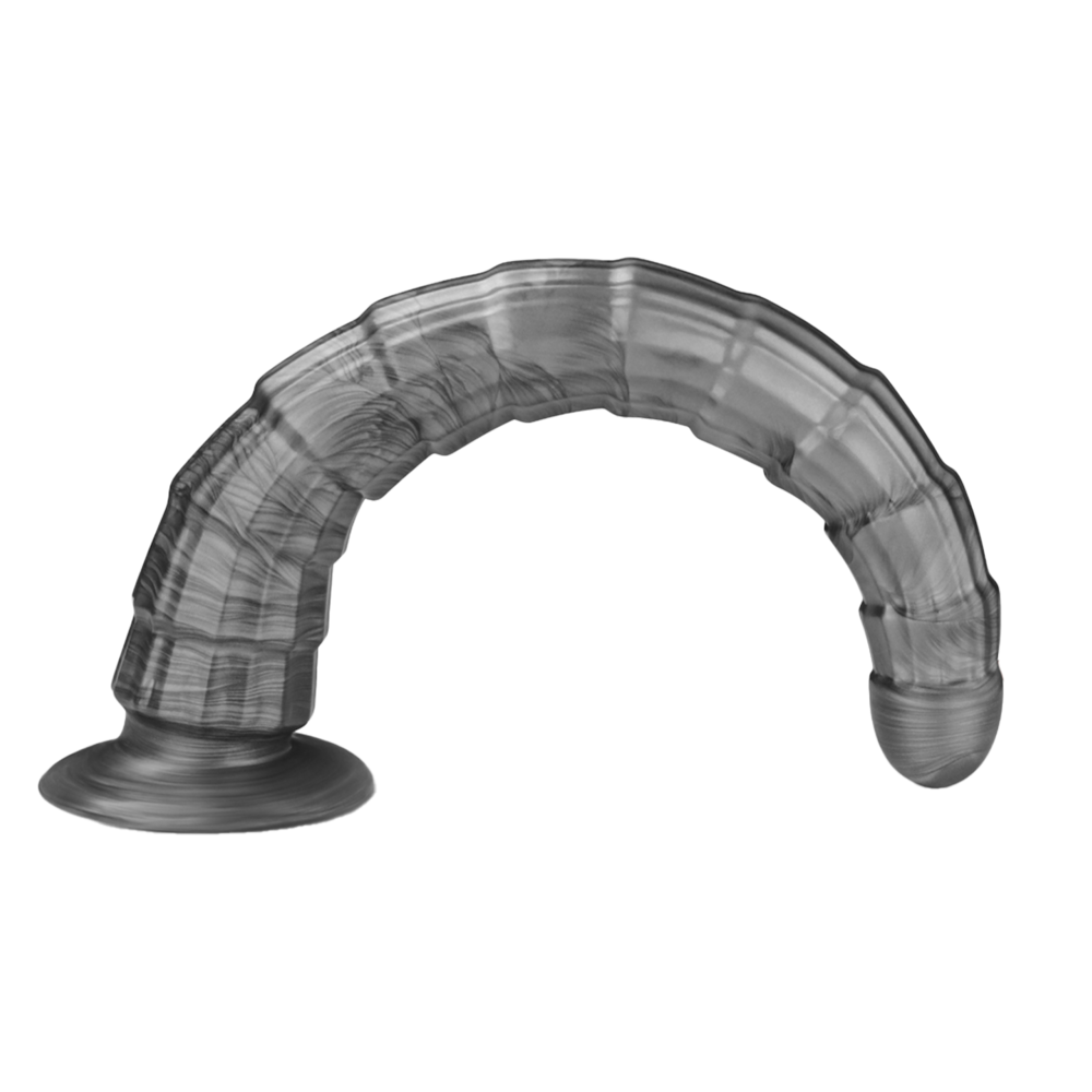 LoveToy Curseur vibrant King Size Vibrax 35 cm - Argent