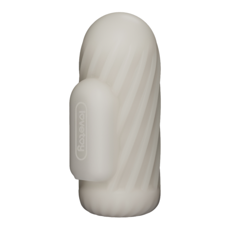 LoveToy Knights Ring - Spiraal - masturbator met vibratie