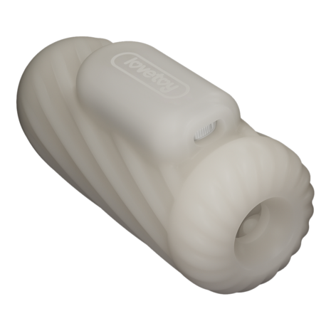 LoveToy Knights Ring - Spiraal - masturbator met vibratie