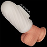 LoveToy Knights Ring - Spiraal - masturbator met vibratie