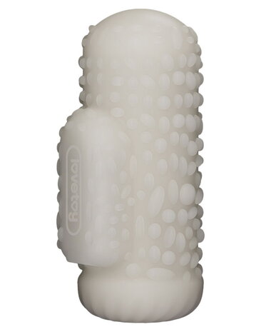 LoveToy Knights Ring - Druppel - Masturbator met vibratie LoveToy Knights Ring - Druppel - Masturbator met vibratie - 1