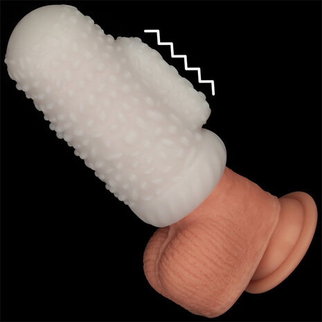 LoveToy Knights Ring - Druppel - Masturbator met vibratie LoveToy Knights Ring - Druppel - Masturbator met vibratie - 10